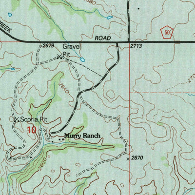 United States Geological Survey Buckskin Butte, ND (1997, 24000-Scale) digital map