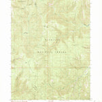 United States Geological Survey Buckskin Peak, OR (1989, 24000-Scale) digital map