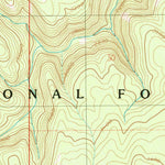 United States Geological Survey Buckskin Peak, OR (1989, 24000-Scale) digital map