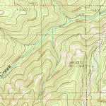 United States Geological Survey Buckskin Peak, OR (1989, 24000-Scale) digital map