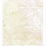 United States Geological Survey Bucksnort Mountain, CA (1960, 24000-Scale) digital map