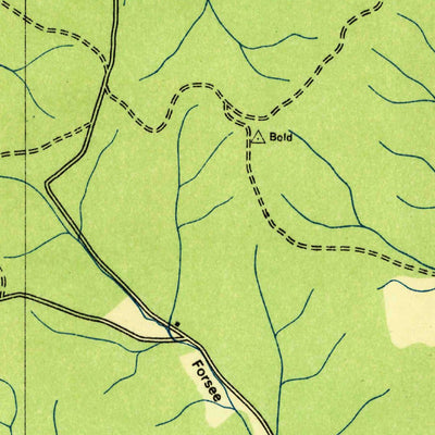 United States Geological Survey Bucksnort, TN (1936, 24000-Scale) digital map