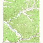 United States Geological Survey Bucksnort, TN (1952, 24000-Scale) digital map