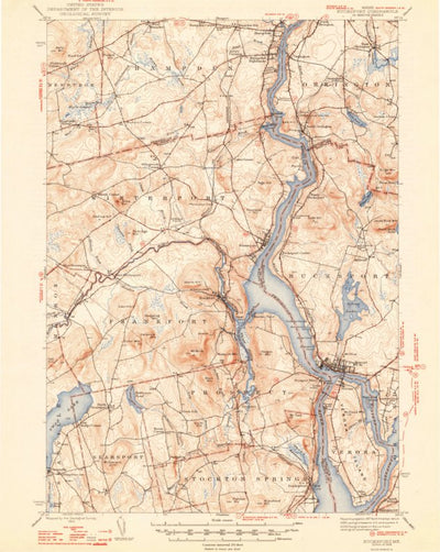 United States Geological Survey Bucksport, ME (1948, 62500-Scale) digital map