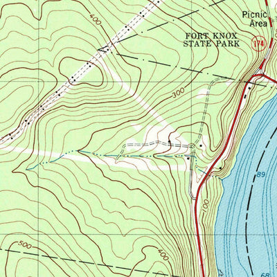 United States Geological Survey Bucksport, ME (1982, 24000-Scale) digital map
