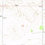 United States Geological Survey Bucktail Lake, NE (1972, 24000-Scale) digital map