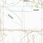 United States Geological Survey Bucktail, NE (1985, 24000-Scale) digital map