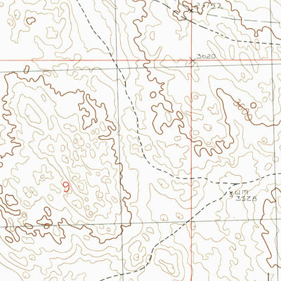 United States Geological Survey Bucktail, NE (1985, 24000-Scale) digital map