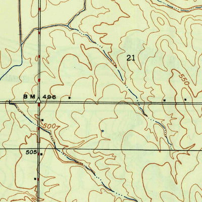 United States Geological Survey Bucktown, IN (1944, 24000-Scale) digital map
