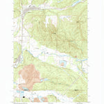United States Geological Survey Bucoda, WA (1990, 24000-Scale) digital map