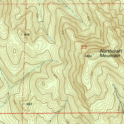 United States Geological Survey Bucoda, WA (1990, 24000-Scale) digital map