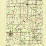 United States Geological Survey Bucyrus, OH (1943, 62500-Scale) digital map
