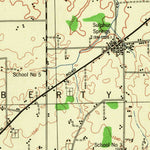 United States Geological Survey Bucyrus, OH (1943, 62500-Scale) digital map