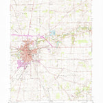 United States Geological Survey Bucyrus, OH (1960, 24000-Scale) digital map