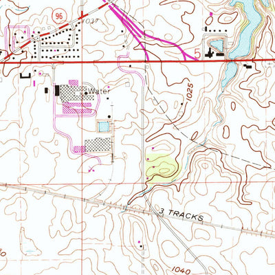 United States Geological Survey Bucyrus, OH (1960, 24000-Scale) digital map