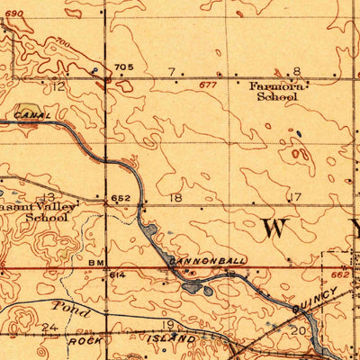 United States Geological Survey Buda, IL (1923, 62500-Scale) digital map