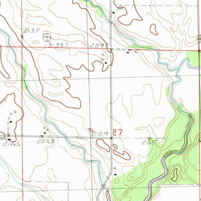 United States Geological Survey Buda NE, IL (1983, 24000-Scale) digital map