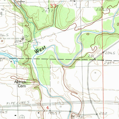 United States Geological Survey Buda NE, IL (1983, 24000-Scale) digital map