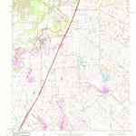 United States Geological Survey Buda, TX (1968, 24000-Scale) digital map