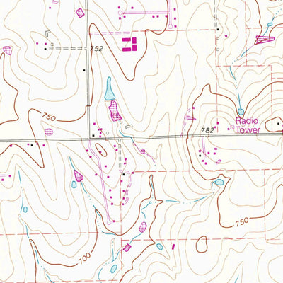 United States Geological Survey Buda, TX (1968, 24000-Scale) digital map