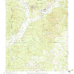 United States Geological Survey Bude, MS (1962, 62500-Scale) digital map