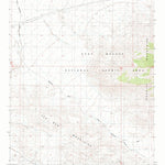 United States Geological Survey Budweiser Wash, CA (1984, 24000-Scale) digital map