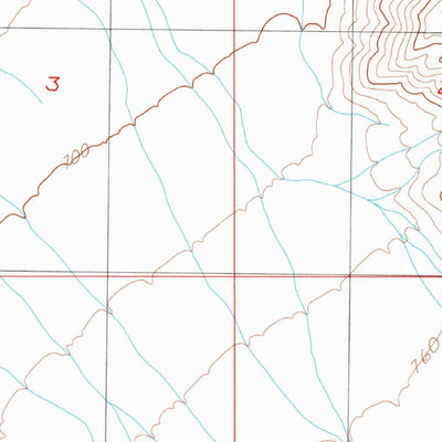 United States Geological Survey Budweiser Wash, CA (1984, 24000-Scale) digital map