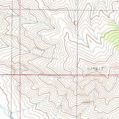 United States Geological Survey Budweiser Wash, CA (1984, 24000-Scale) digital map