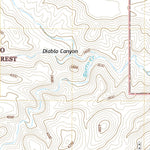 United States Geological Survey Buehman Canyon, AZ (2021, 24000-Scale) digital map