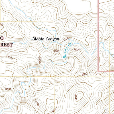 United States Geological Survey Buehman Canyon, AZ (2021, 24000-Scale) digital map