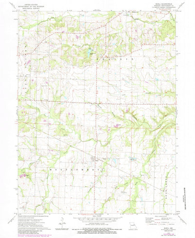 United States Geological Survey Buell, MO (1973, 24000-Scale) digital map