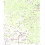 United States Geological Survey Buena, NJ (1953, 24000-Scale) digital map