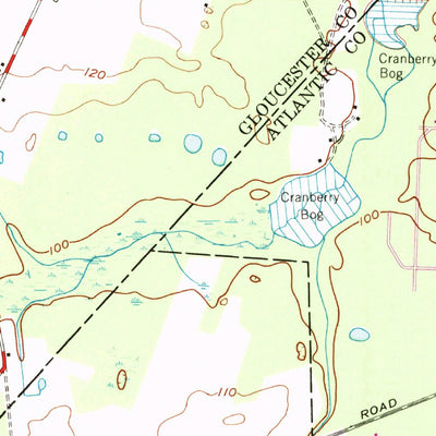 United States Geological Survey Buena, NJ (1953, 24000-Scale) digital map