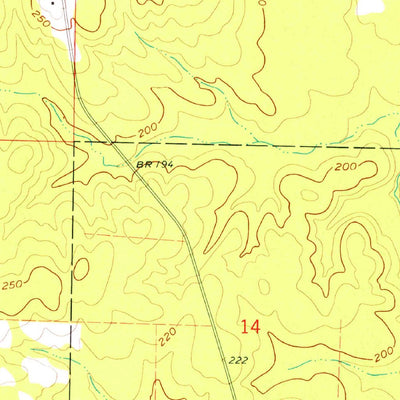 United States Geological Survey Buena Vista, AR (1962, 24000-Scale) digital map