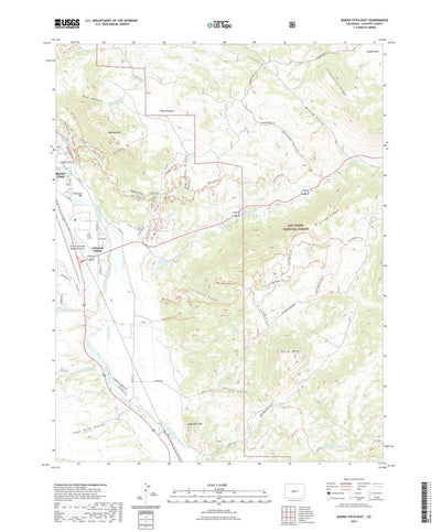 United States Geological Survey Buena Vista East, CO (2022, 24000-Scale) digital map