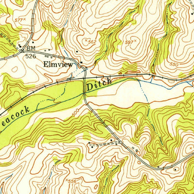 United States Geological Survey Buena Vista, GA (1950, 24000-Scale) digital map