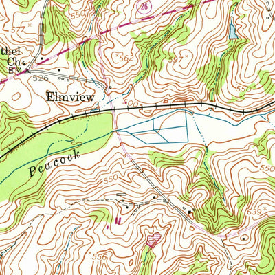 United States Geological Survey Buena Vista, GA (1955, 24000-Scale) digital map