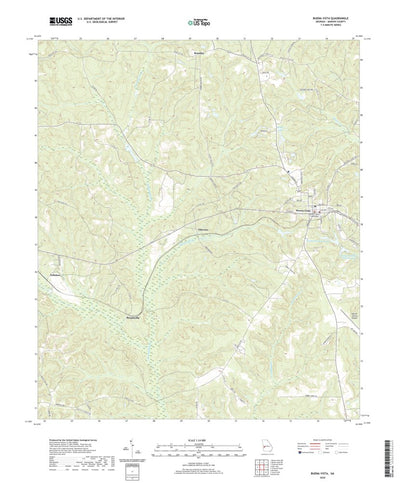United States Geological Survey Buena Vista, GA (2020, 24000-Scale) digital map