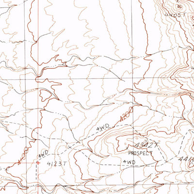 United States Geological Survey Buena Vista Hills South, NV (1990, 24000-Scale) digital map