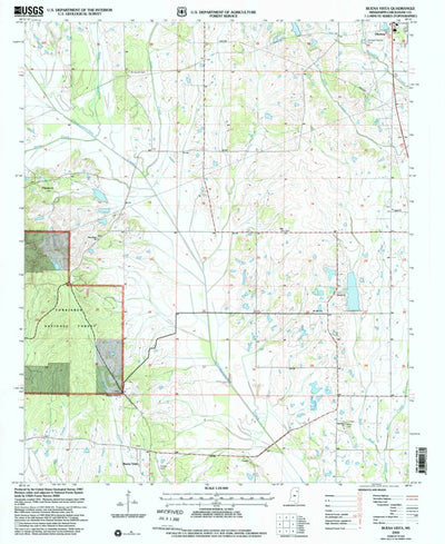 United States Geological Survey Buena Vista, MS (2000, 24000-Scale) digital map