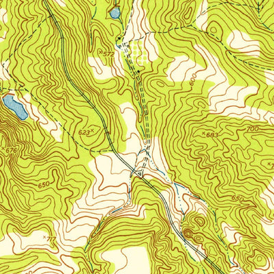 United States Geological Survey Buena Vista NE, GA (1950, 24000-Scale) digital map