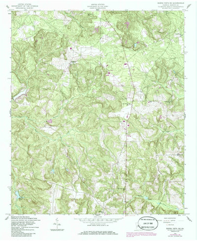 United States Geological Survey Buena Vista NE, GA (1955, 24000-Scale) digital map