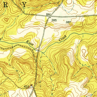 United States Geological Survey Buena Vista NW, GA (1949, 24000-Scale) digital map
