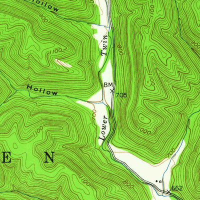 United States Geological Survey Buena Vista, OH-KY (1949, 24000-Scale) digital map