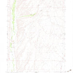 United States Geological Survey Buena Vista Ranch, NV (1967, 24000-Scale) digital map