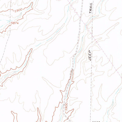 United States Geological Survey Buena Vista Ranch, NV (1967, 24000-Scale) digital map