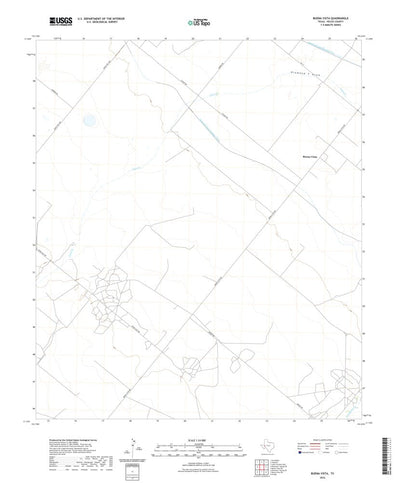 United States Geological Survey Buena Vista, TX (2022, 24000-Scale) digital map