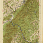 United States Geological Survey Buena Vista, VA (1940, 62500-Scale) digital map