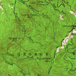 United States Geological Survey Buena Vista, VA (1950, 62500-Scale) digital map