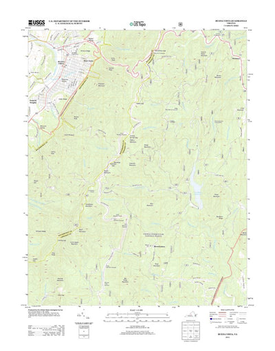 United States Geological Survey Buena Vista, VA (2013, 24000-Scale) digital map